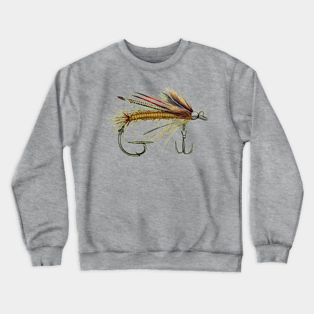 Fly Lure Crewneck Sweatshirt by Wild Catch